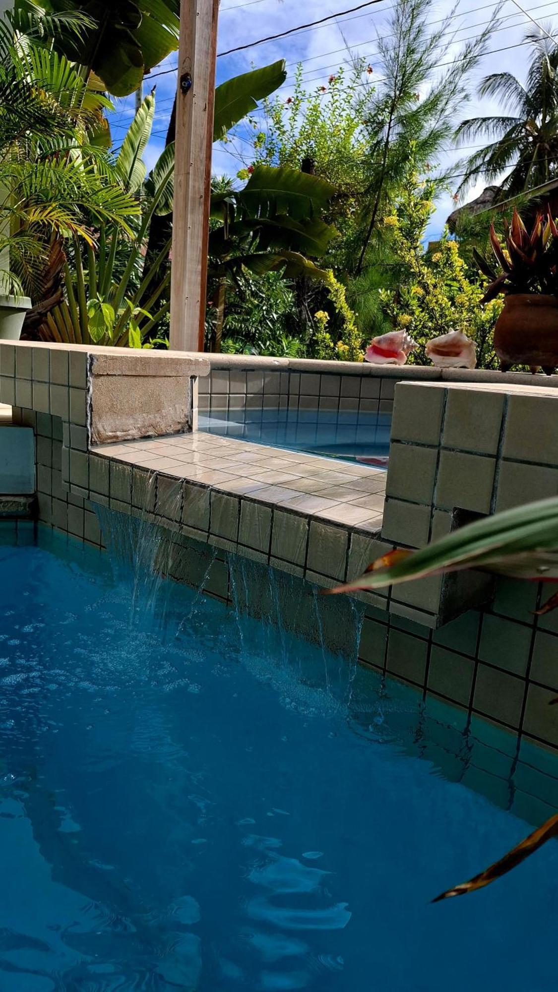 Amanda's Studios - pool&tropical garden Cayo Caulker Exterior foto